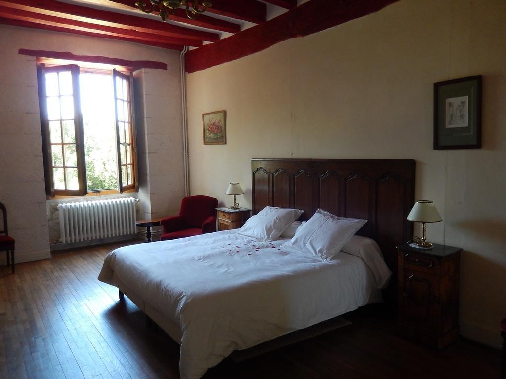 Chateau De La Noblaye Bed and Breakfast Lemere Habitación foto