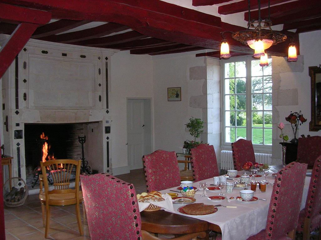 Chateau De La Noblaye Bed and Breakfast Lemere Exterior foto
